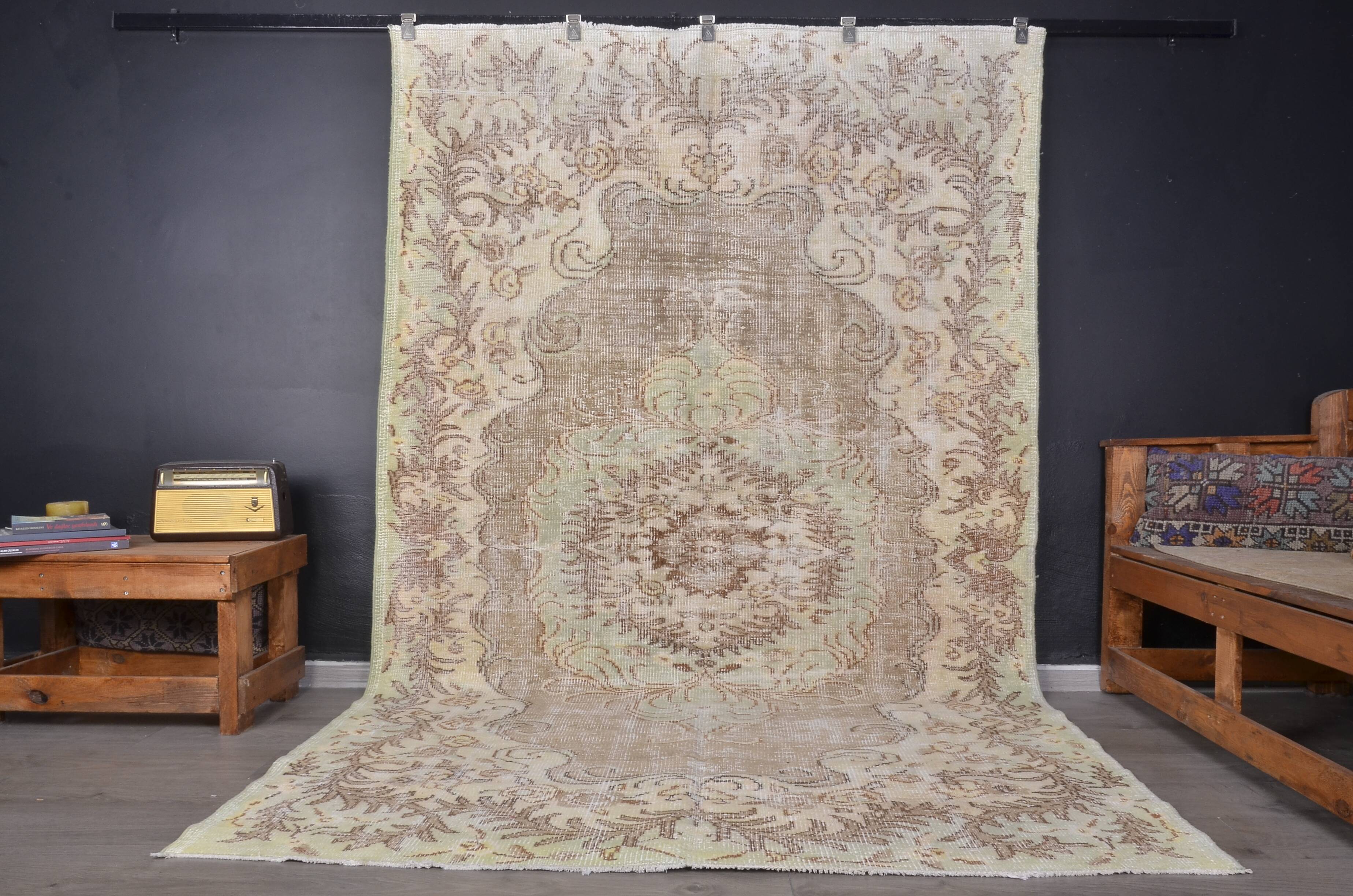 Tapis bohémien beige pour la maison, sku 2360