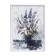 1983 Modern "Flowers & Shell" Swedish Floral Still Life Oil Painting, Framed