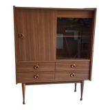 High Scandinavian style wooden buffet - 1960s/70s