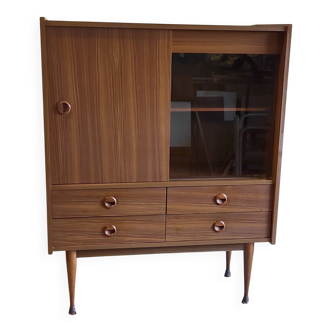 High Scandinavian style wooden buffet - 1960s/70s