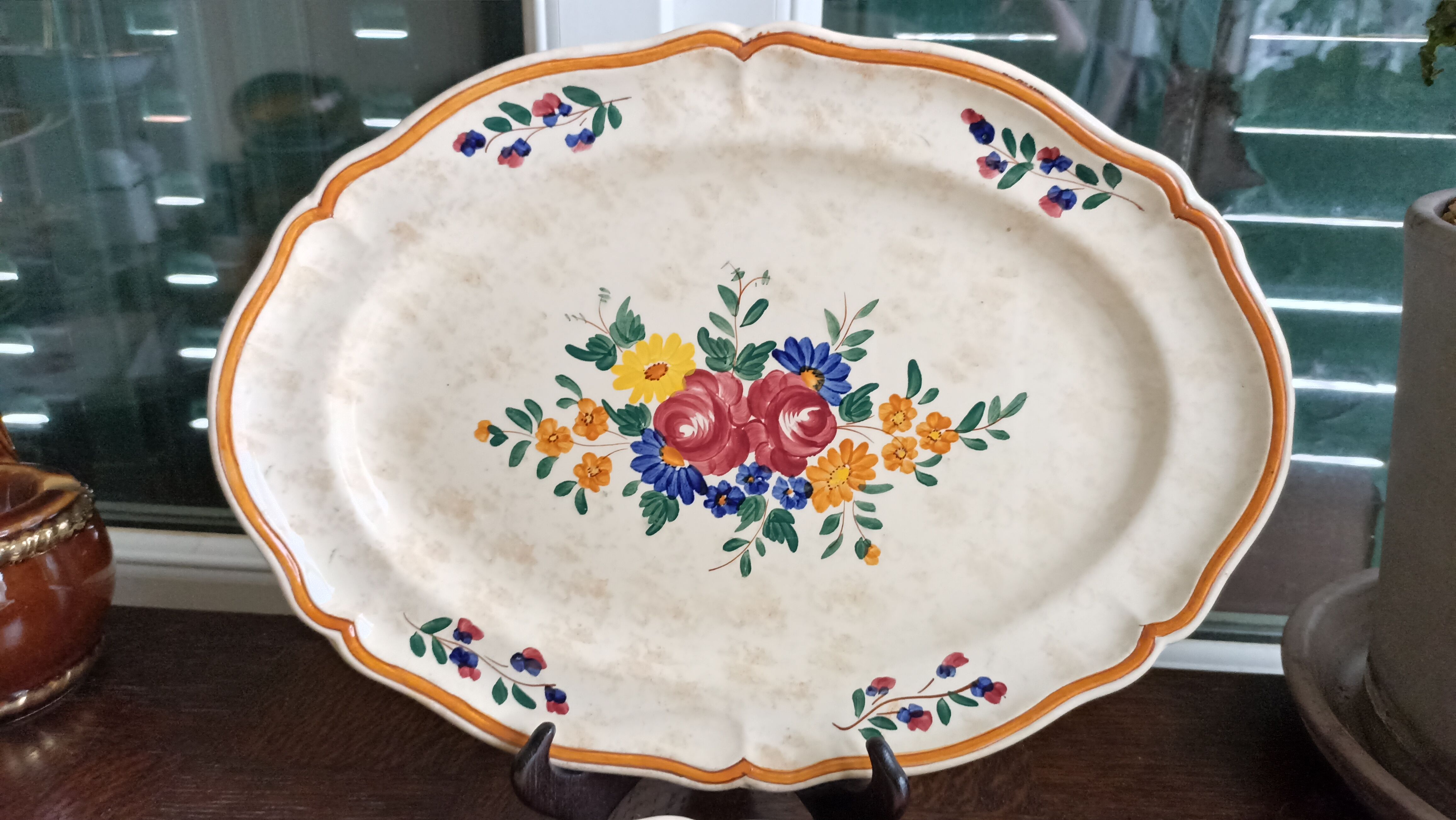 2 oval serving dishes by Longchamp - Mistral service