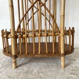 Rattan mini bar from the 60s-70s.