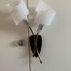 Pair of double wall lights 1950