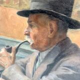 Portrait oil painting