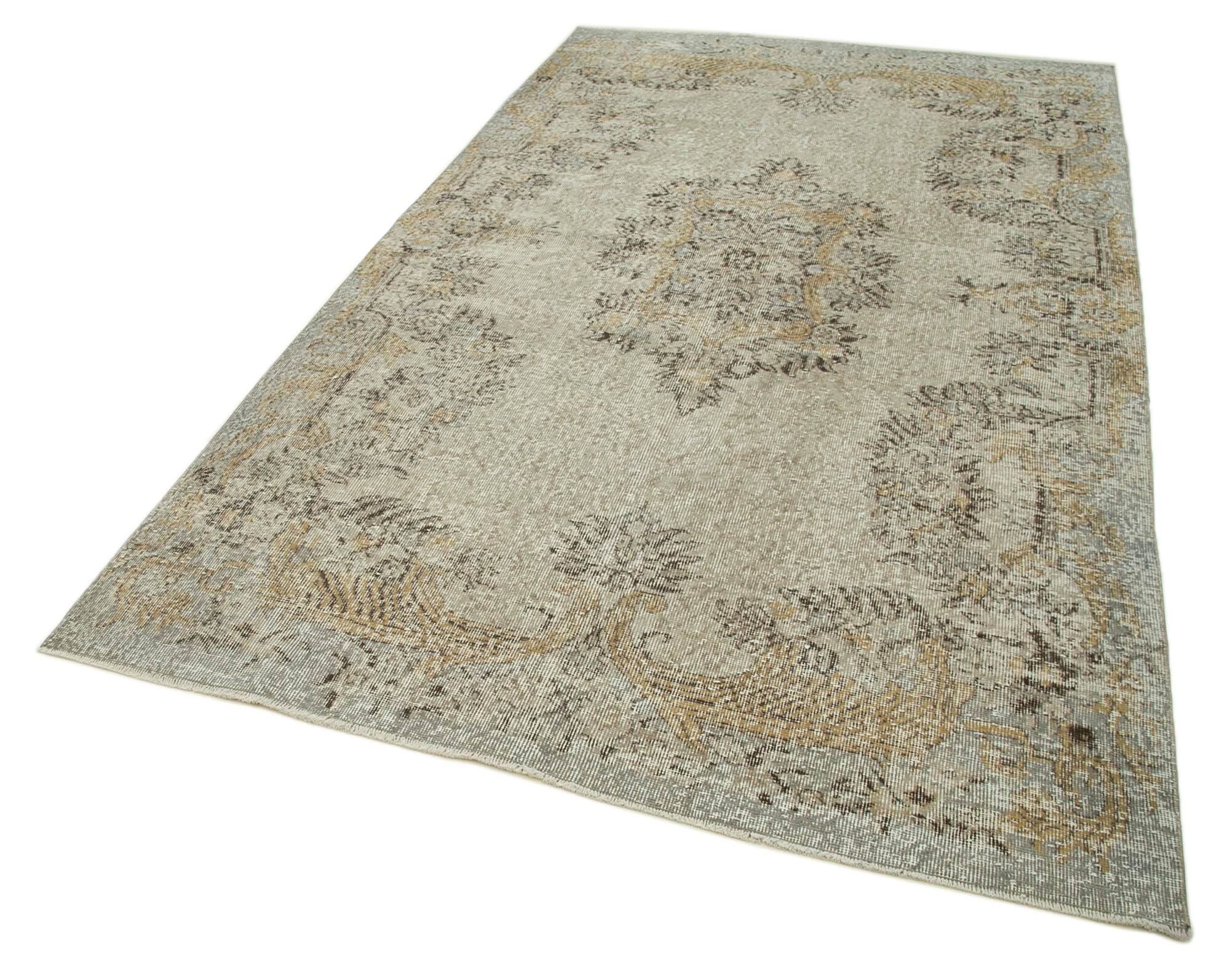Handwoven One-of-a-Kind Anatolian Beige Carpet 166 cm x 290 cm - 36645