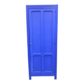 Antique Parisian wardrobe in Majorelle blue