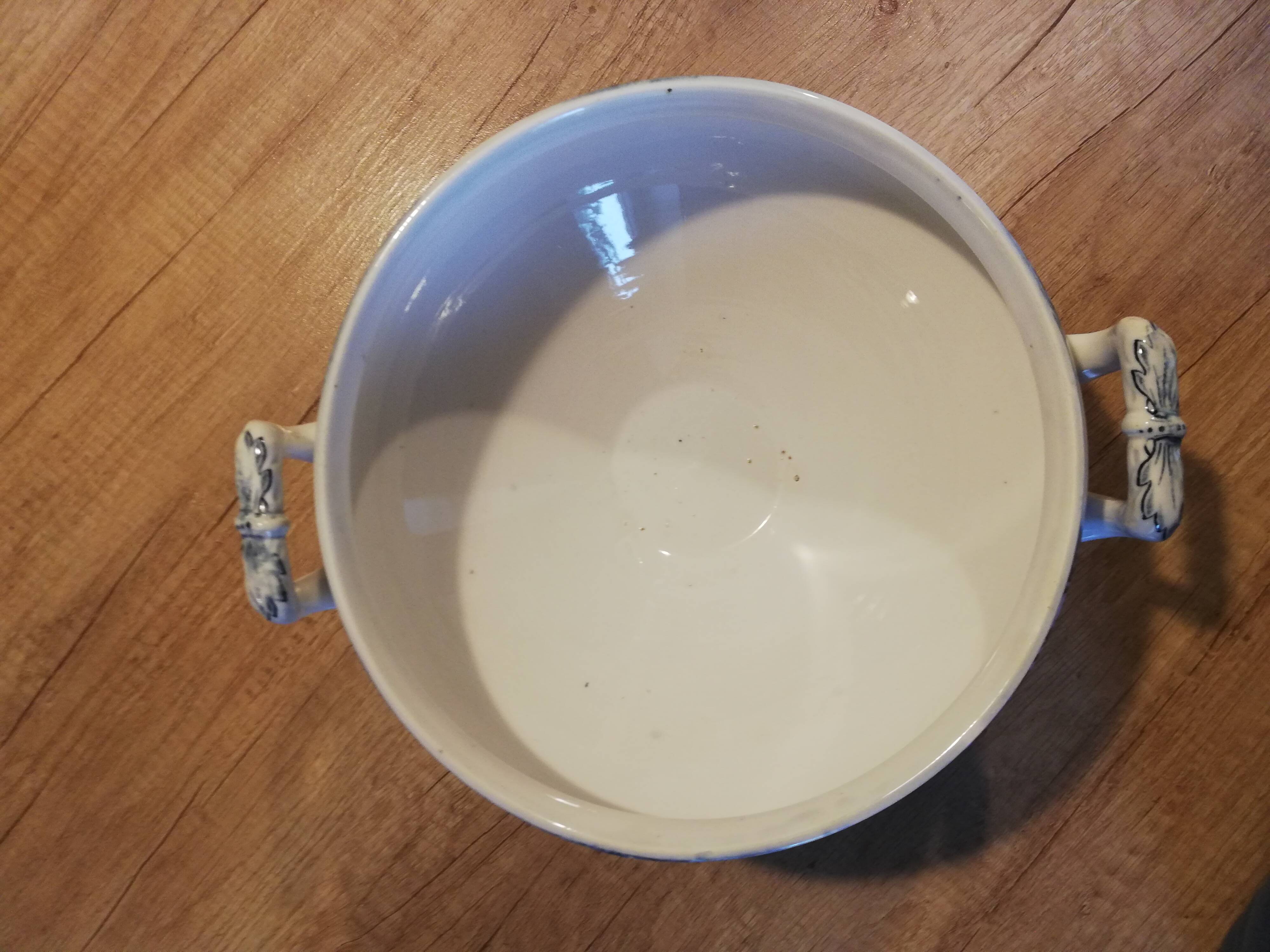 Iron earth salad bowl