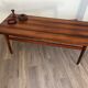 Scandinavian rosewood coffee table