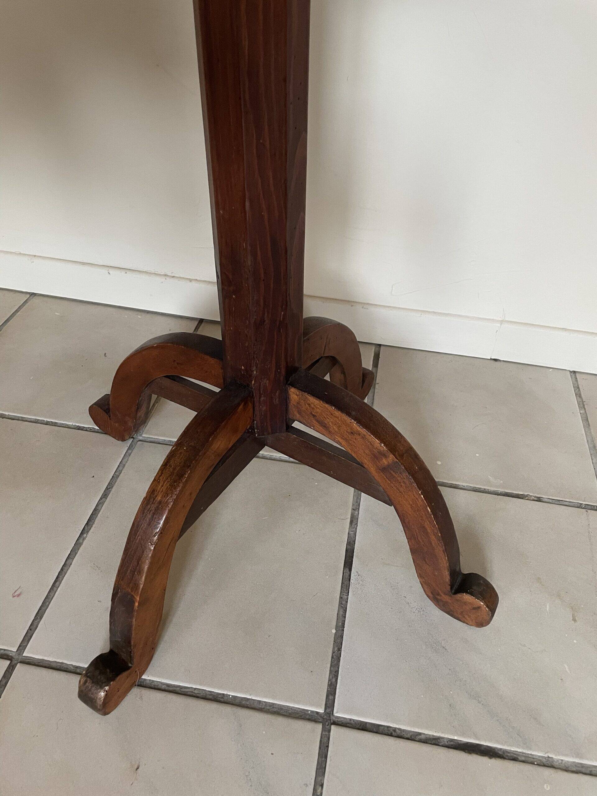 Wooden side table
