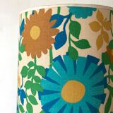Vintage lamp flowers 70s