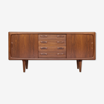 Enfilade danoise du milieu du siècle en teck par HP Hansen années 1960 - taille moyenne