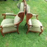 Deux fauteuils Louis Philippe