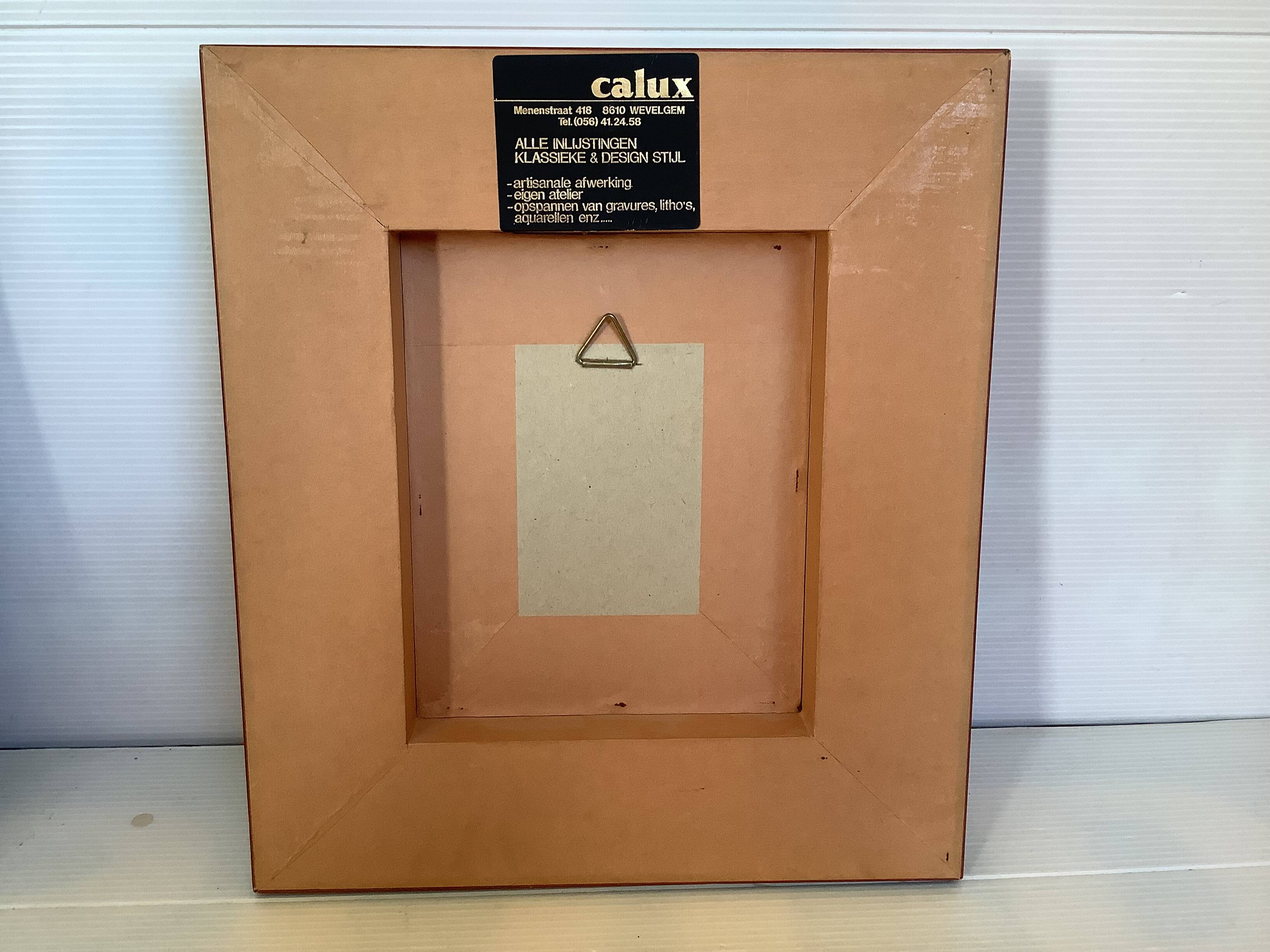 Watercolour painting signed village view