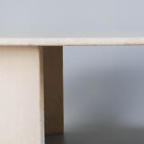 Vintage travertine coffee table