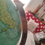 Terrestrial globe old world map
