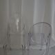 Pair of stackable chairs Victoria Ghost by Philippe Starck, Kartell