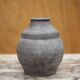 Vintage clay vase, minimalist vase, brutalist vase, collection, pottery