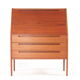 Secretary, teak, Nils Jonsson for  HJN Mobler, 1960