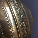 Planter  pot brass dore