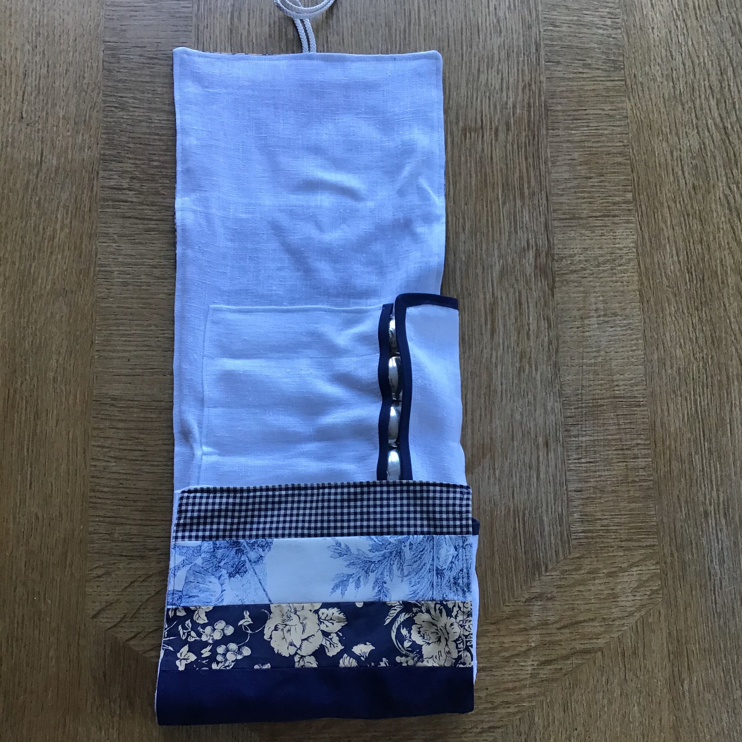 Set of 12 silver metal in their wallet