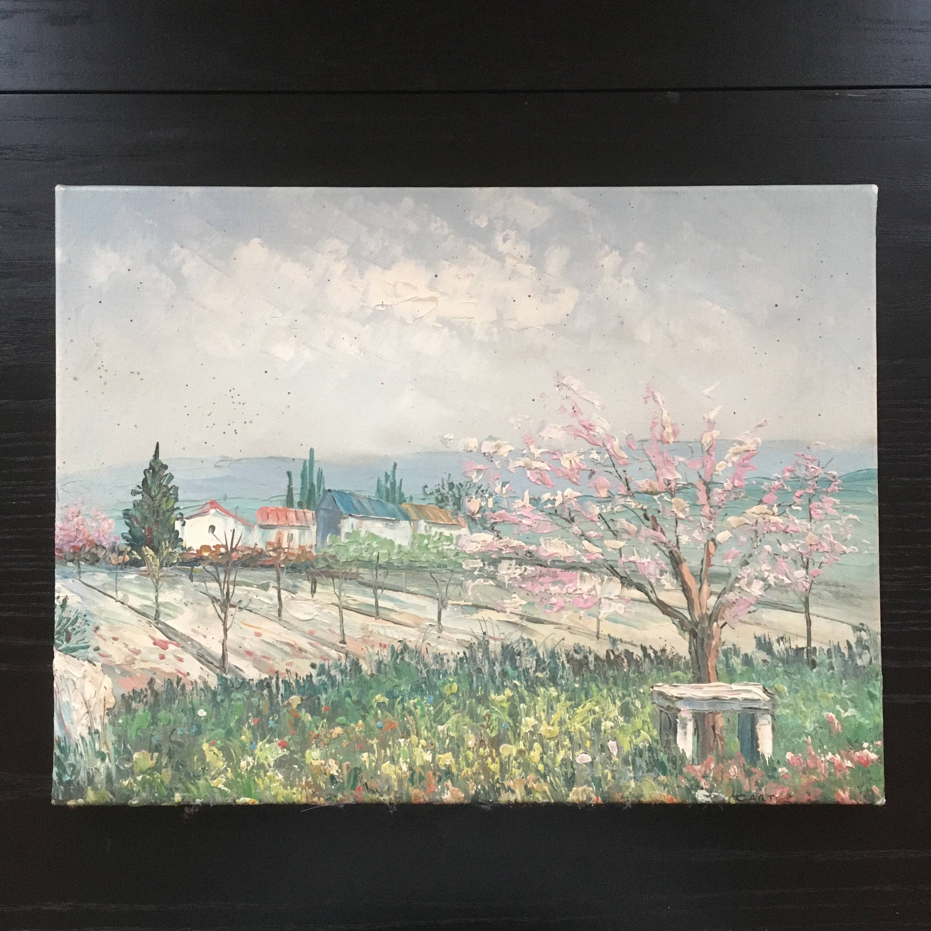 Cherry blossom painting