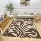 Handmade Turkish Oushak rug 203 cm x 295 cm