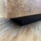 Vintage elm burl coffee table