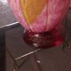 LARGE BIOT BLOWN GLASS VASE, SABA FRERES