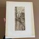 Gravure numérotée ancienne, vue de Venise