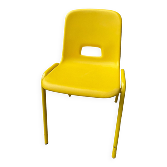 Vintage children's chair 70 plastic OMSI