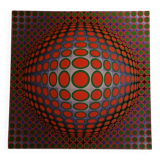 Victor Vasarely, Serigraph Vega, circa 1970, op art