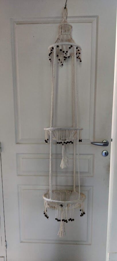 Macramé plants holder