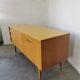 Small vintage blond wood sideboard