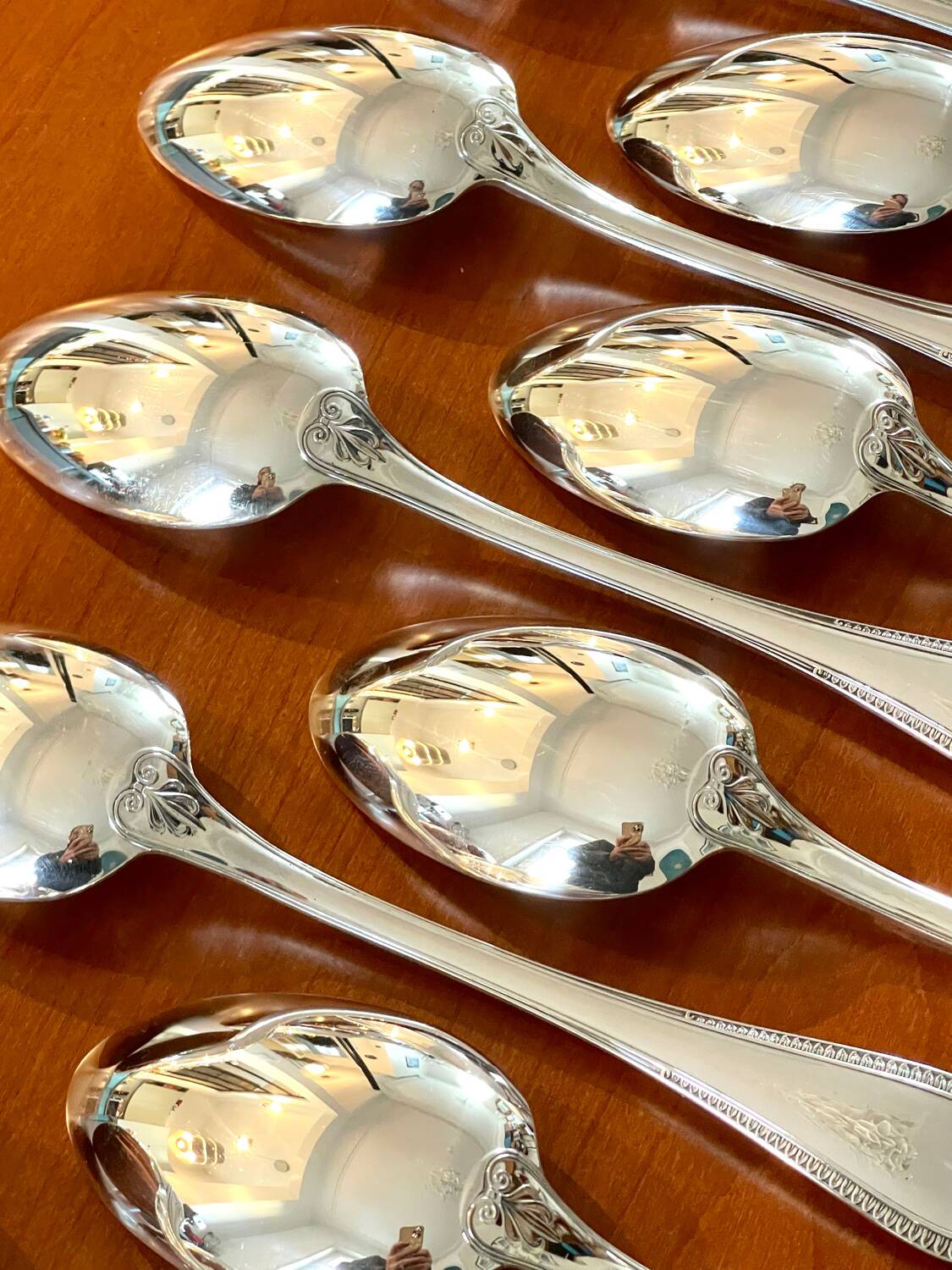 Christofle Malmaison 12 table spoons 20.5 cm new condition
