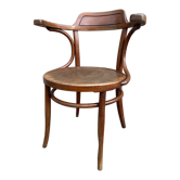 Office chair 1910 by bois courbé j & j kohn in vienna, austria