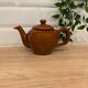 Individual earthenware teapot