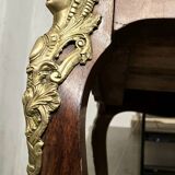 Louis XV style flat desk in marquetry - 20th century work