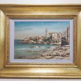 Peinture à l'huile de A. Cellier
