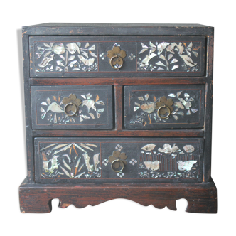 Cabinet chinois nacre