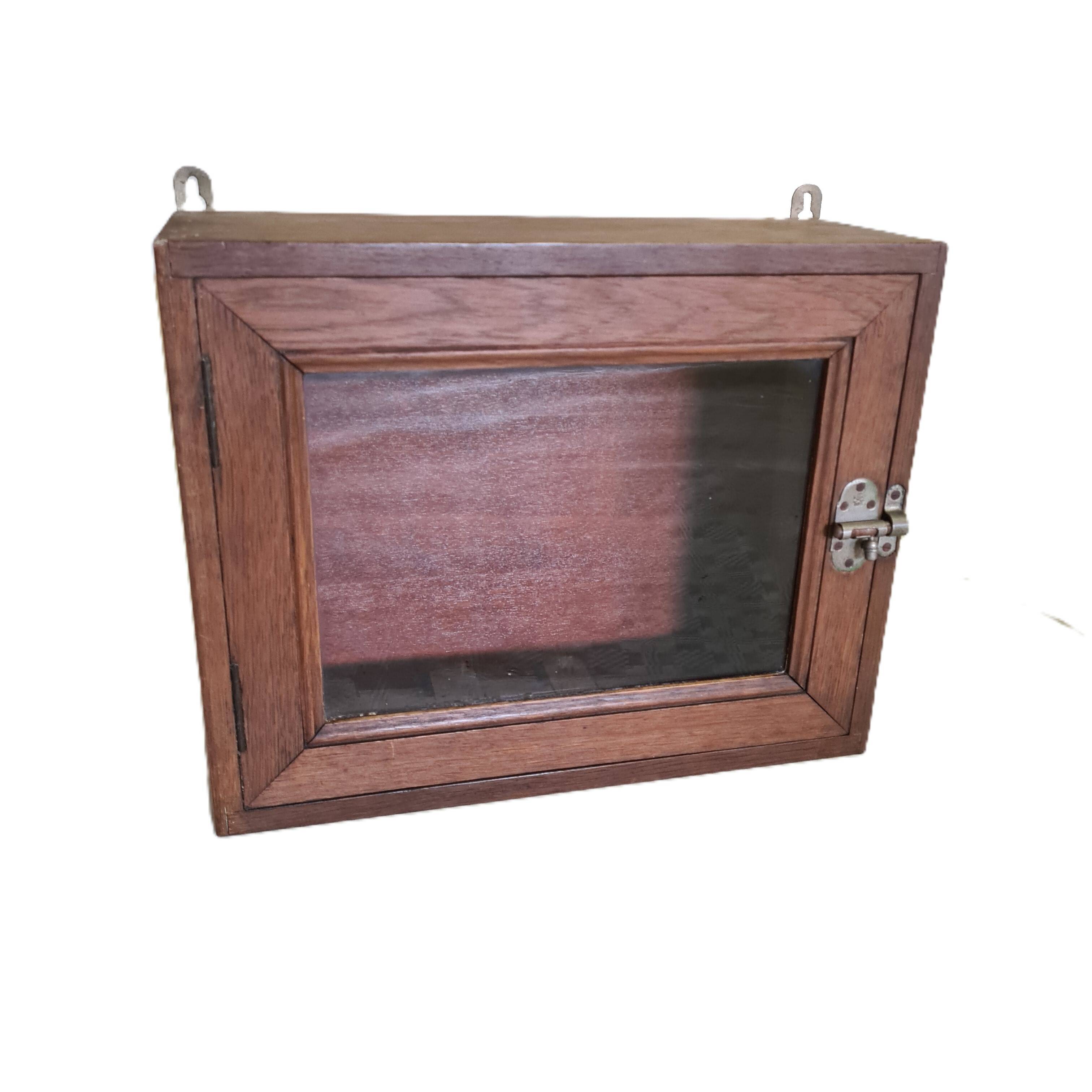French Oak Display Cabinet, 1st Half 20th Century