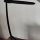Black unilux workshop lamp with articulated arm