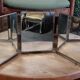 Miroir de barbier triptyque sur pieds 1930