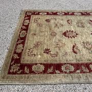 Handmade Afghan Chobi Ziegler Wool Rug 85x150cm