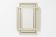 Miroir sculptural en laiton - Philippe Jean
