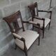 Paire de fauteuils directoire
