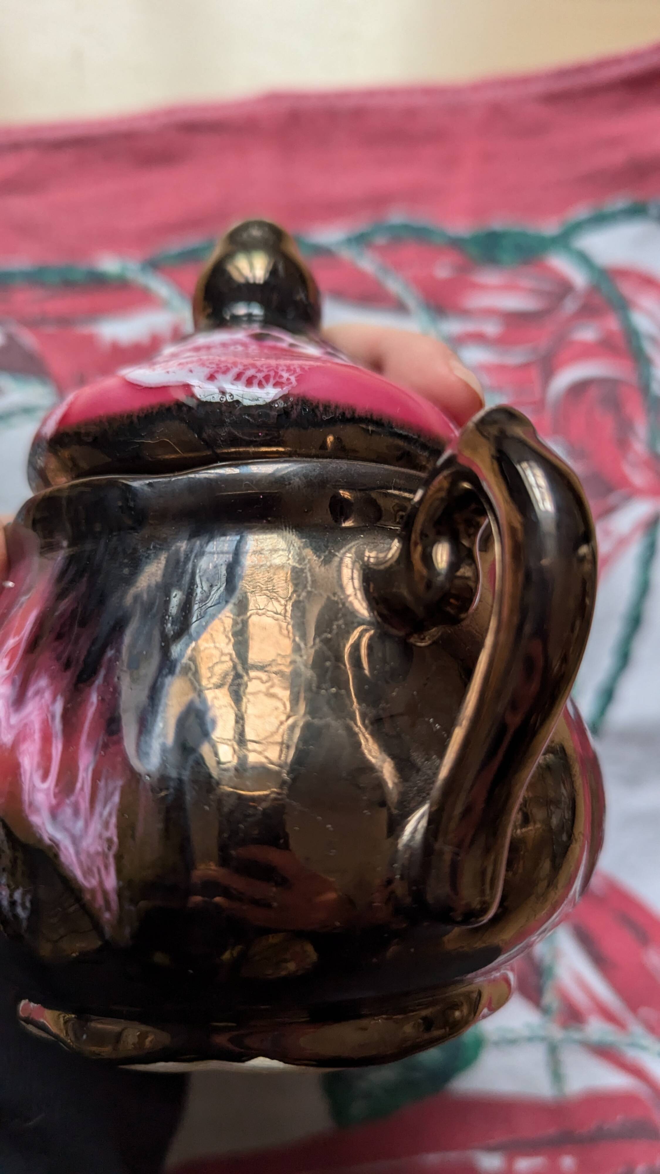 Vallauris sugar bowl + milk jug