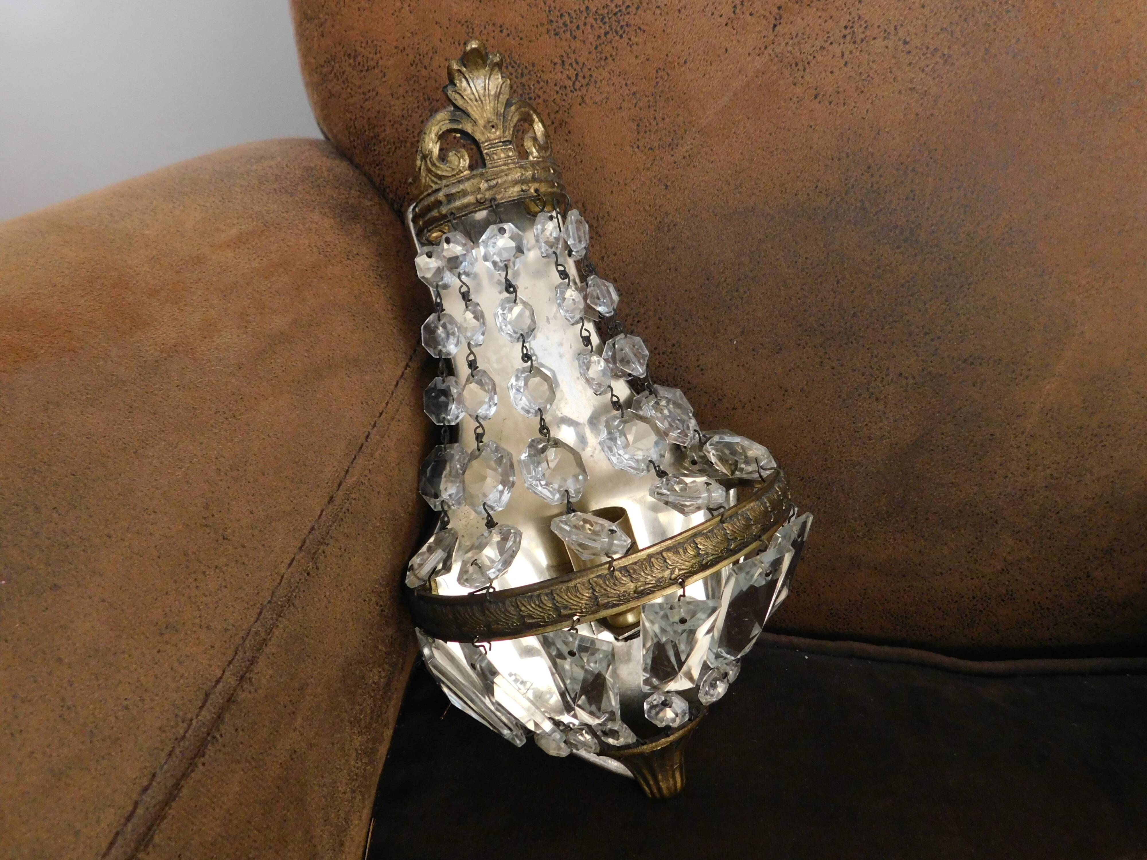 Pair of sconces tassels balloon