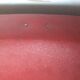 Pair of red skai leather cinema chairs