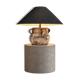 Grande lampe vase de Vallauris des années 1970 / marquée
