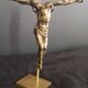 Ancient bronze Christ on a contemporary base